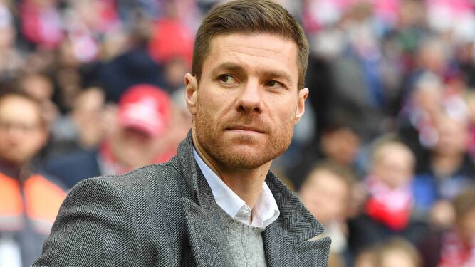 Xabi Alonso en partido