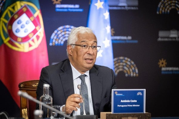 Primer ministro luso António Costa