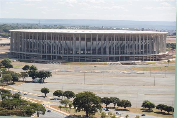 El Estadio Mané Garrincha será la sede inaugural 