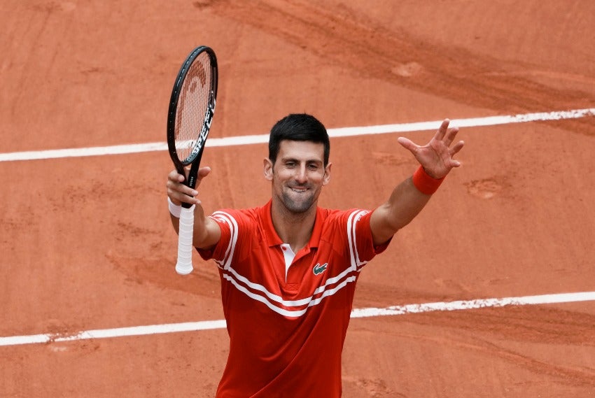 Djokovic tras avanzar a los octavos de final de Roland Garros