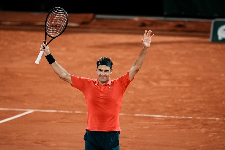 Federer tras avanzar a los octavos de final de Roland Garros