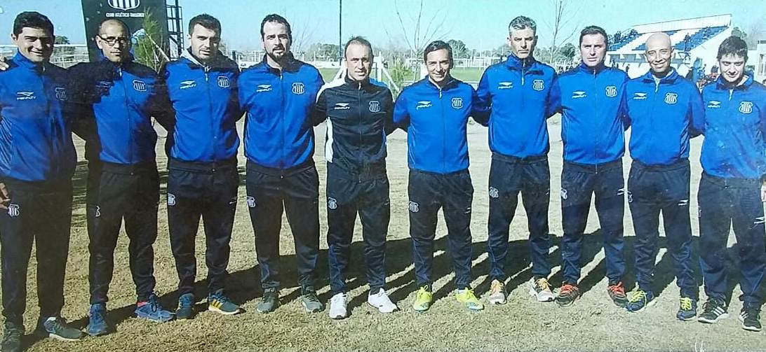 Rodríguez y su equipo de trabajo