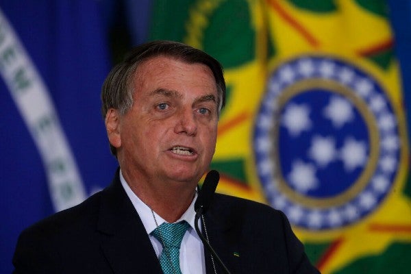 Presidente de Brasil Jair Bolsonaro