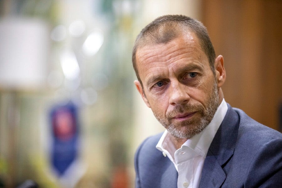 Aleksander Ceferin, presidente de la UEFA