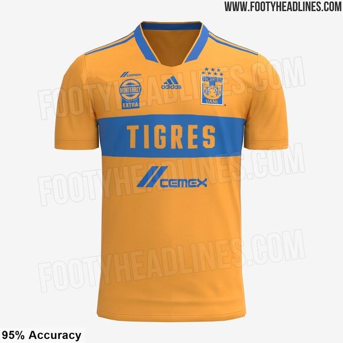 Posible jersey de Tigres para Apertura 2021