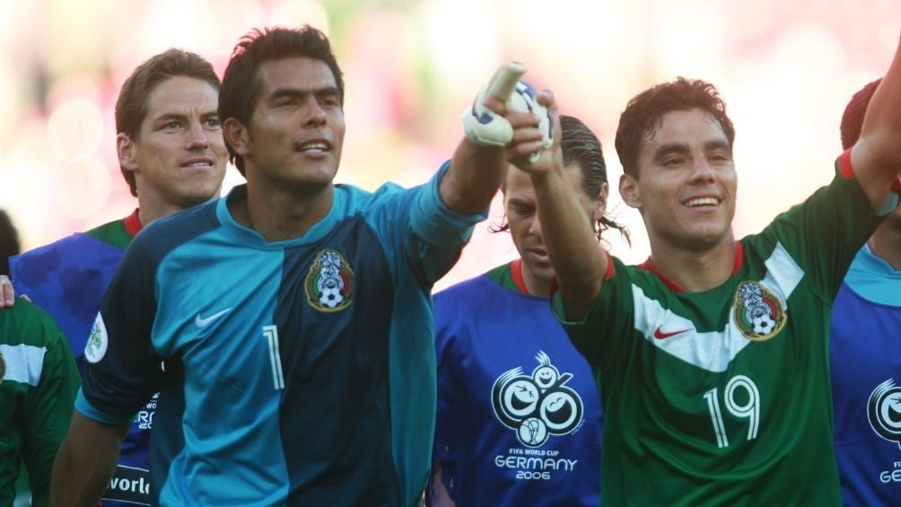 Oswaldo Sánchez en su debut en el Mundial de Alemania 2006