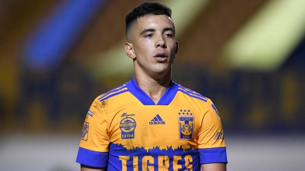 Fernández en un partido con Tigres