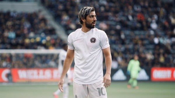 Rodolfo Pizarro en su debut con el Inter de Miami