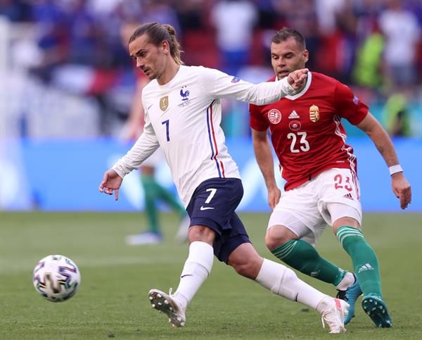 Griezmann marcó el gol de Francia 