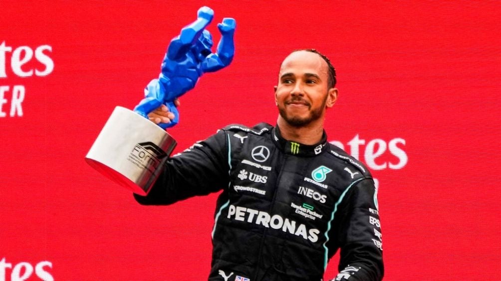 Hamilton en el GP de Francia 