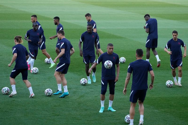 Francia en entrenamiento