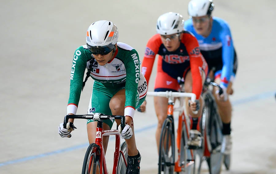 Yareli Salazar en competencia