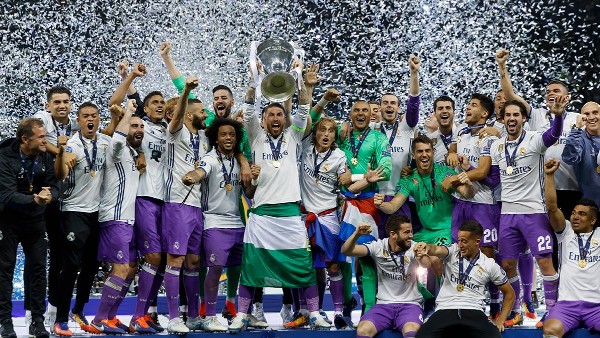 Real Madrid levantó el título de la Champions en 2017