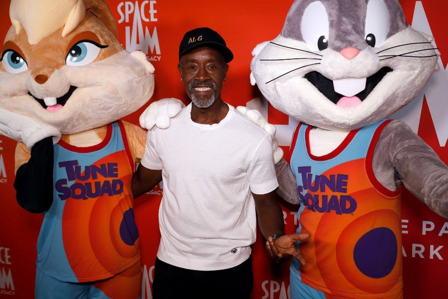 Don Cheadle en el evento de Space Jam: A New Legacy