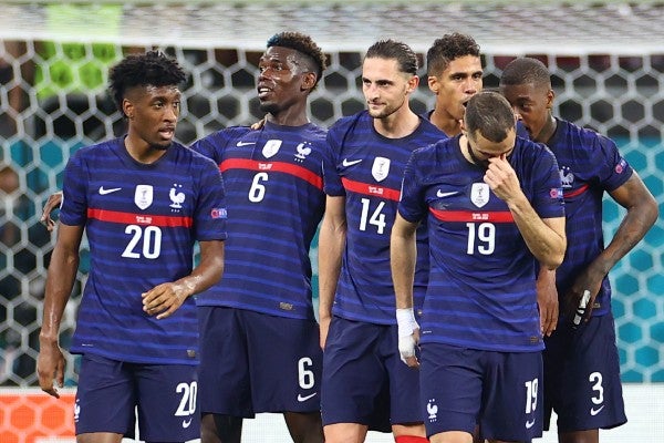 AP Selección de Francia reacciona en la Eurocopa frente a Suiza