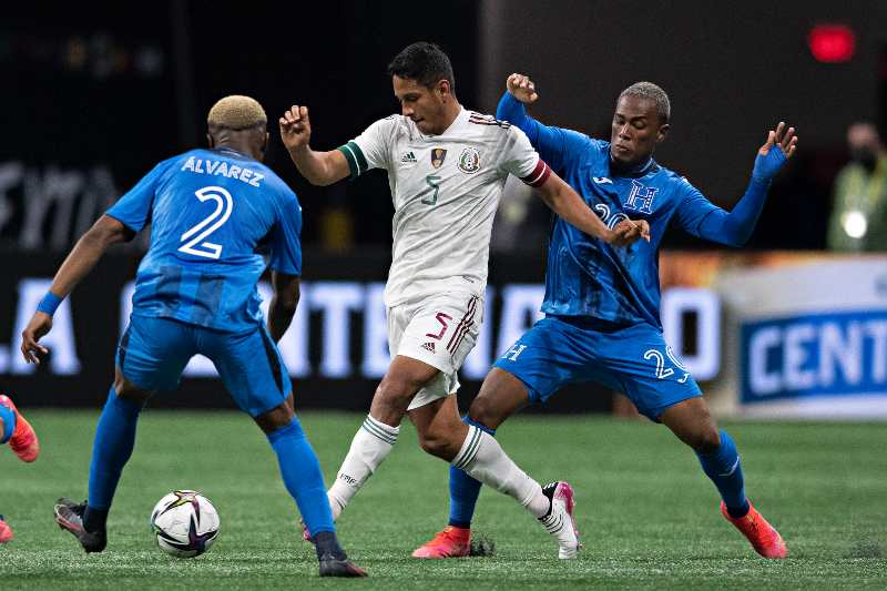 Honduras en partido contra México