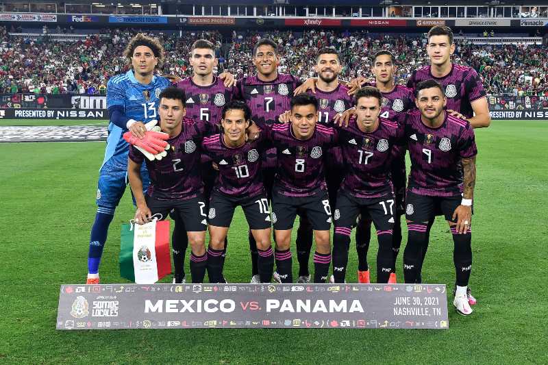  Selección Mexicana previo a partido