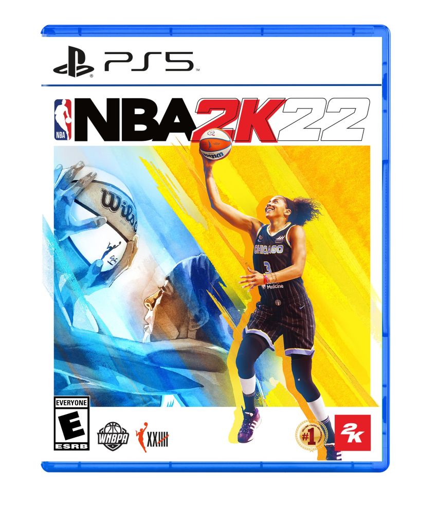 Candace Parker en la portada de NBA 2K22