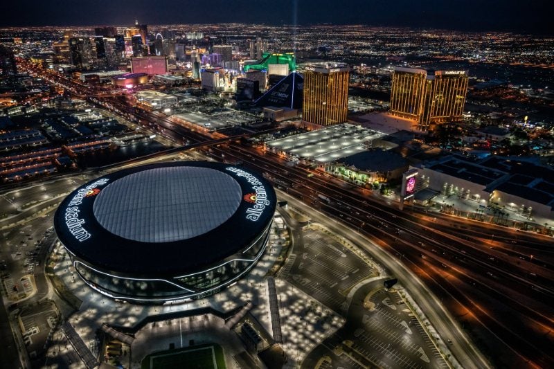 Allegiant Stadium, casa de los Raiders de Las Vegas