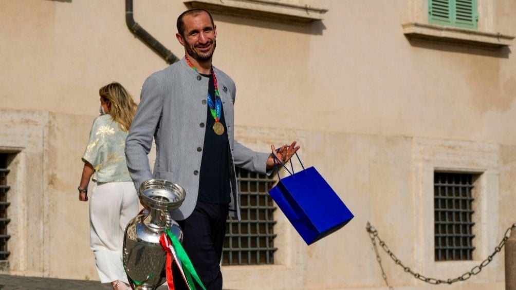 Chiellini ganó la Eurocopa