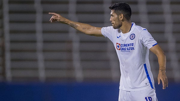 El delantero sudamericano festeja un gol