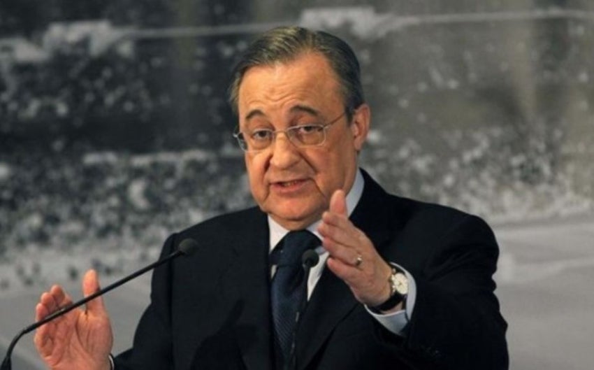 Florentino Pérez, presidente del Real Madrid