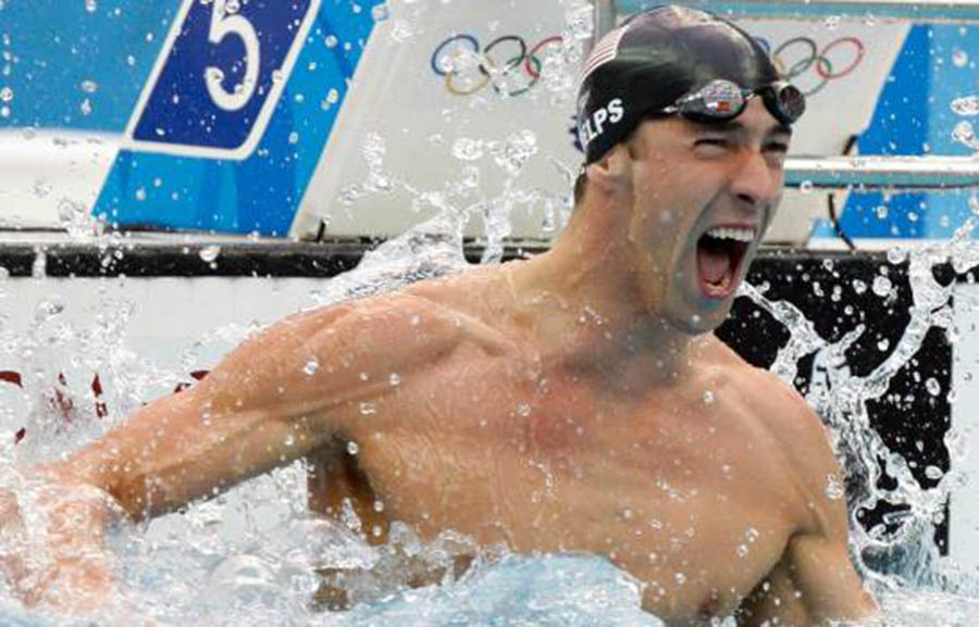 Phelps tras ganar competencia en Juegos Olímpicos