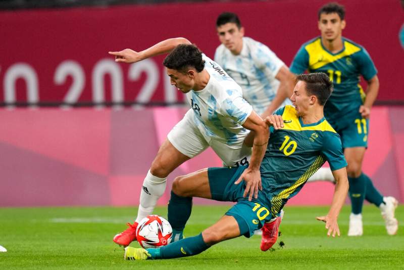 Argentina y Australia en partido