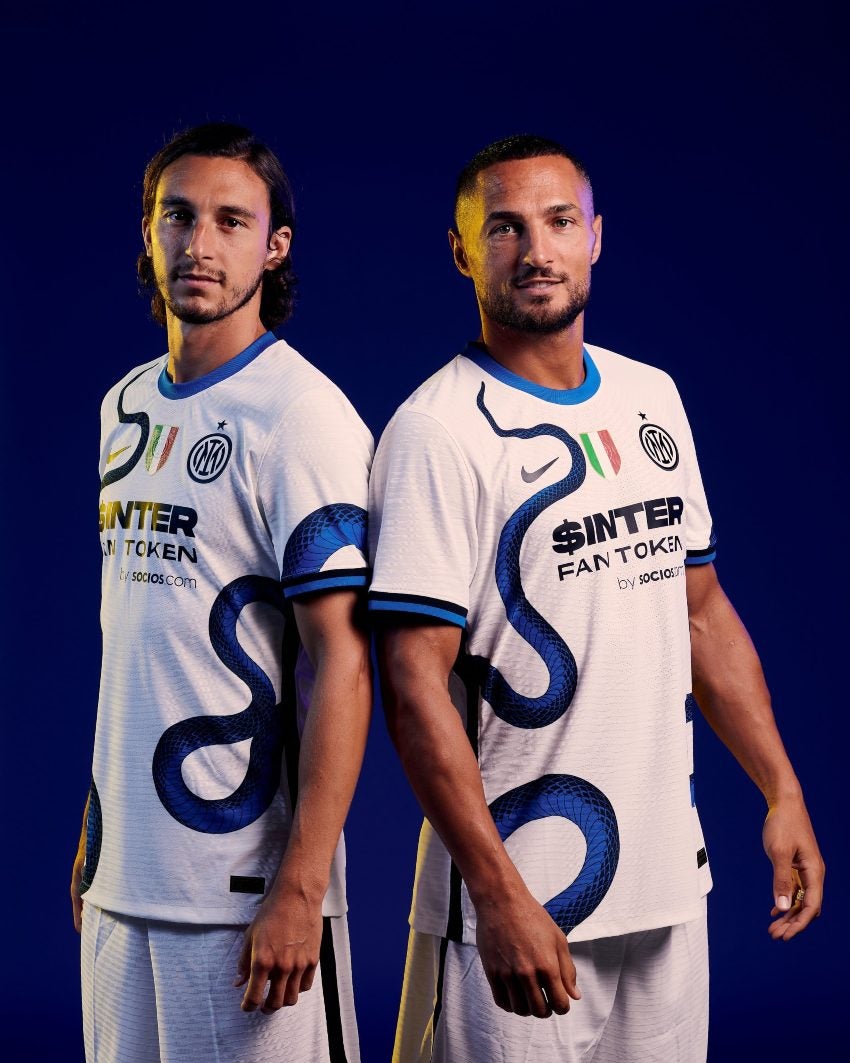 Nuevo jersey de visitante del Inter de Milán