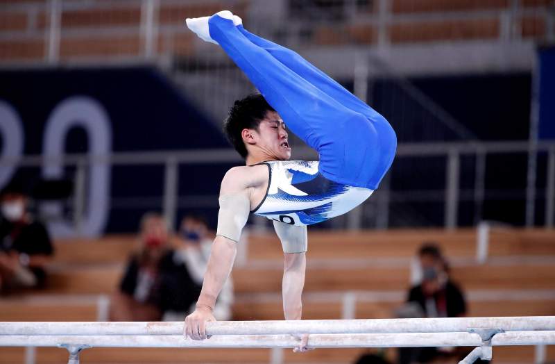 Daiki Hashimoto en competencia