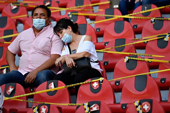 Afición en el Estadio Jalisco