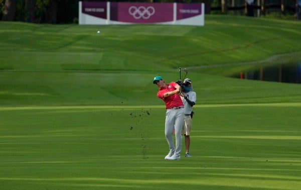 Carlos Ortiz en acción durante Tokio 2020