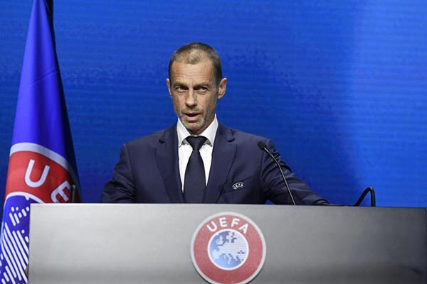 Aleksander Ceferin, presidente de la UEFA