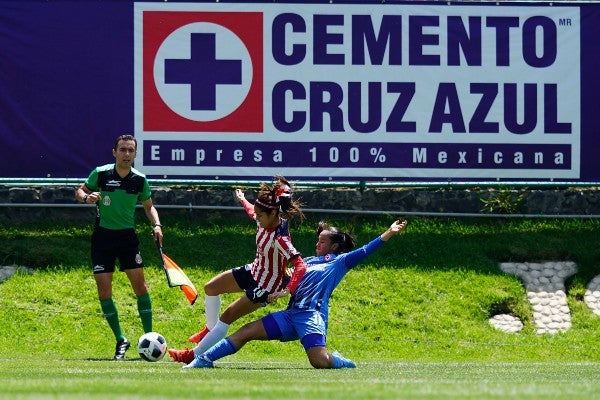 Joseline Montoya en acción durante el Apertura 2021