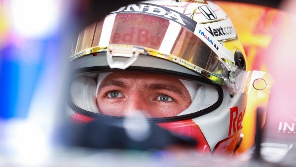 Max Verstappen durante la práctica del GP de Hungría