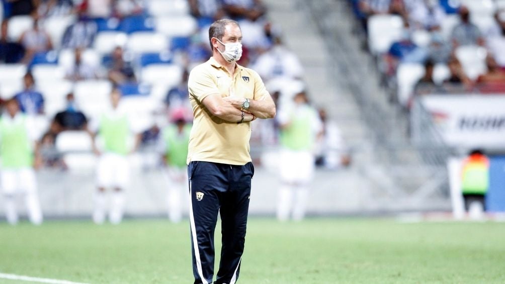 Lillini en el partido de Pumas