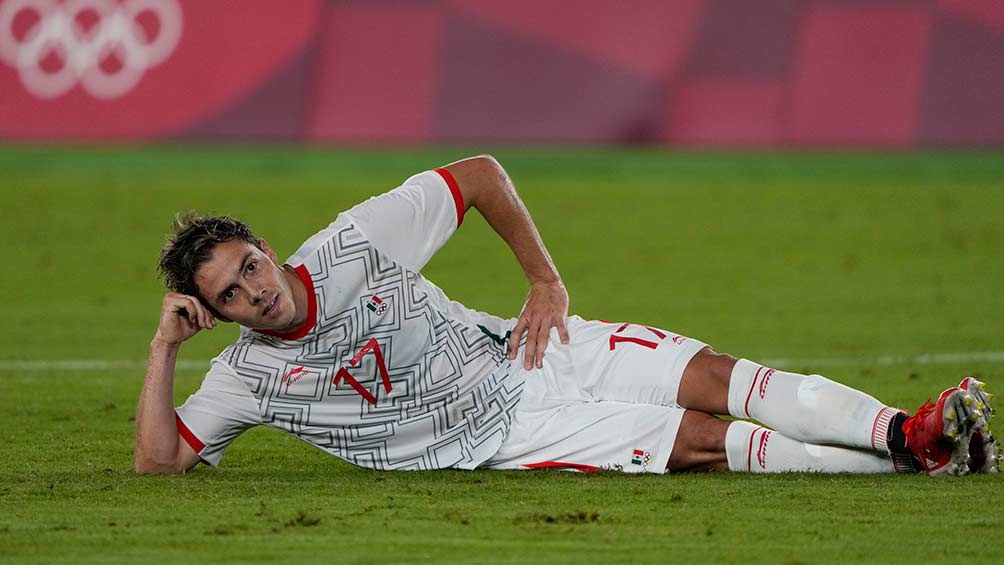 Córdova festejó como Cuauhtémoc Blanco su segundo gol ante Corea