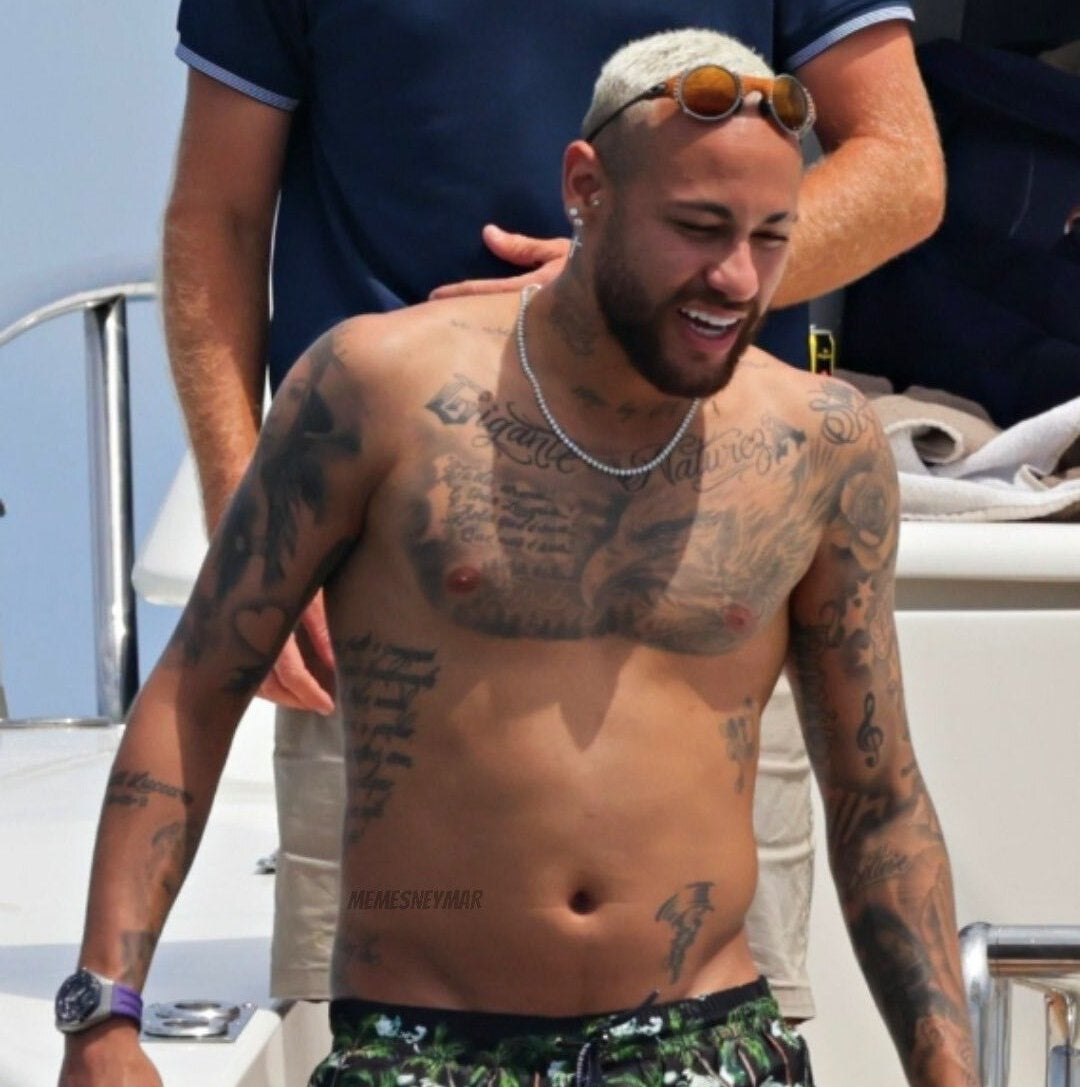 Neymar de vacaciones