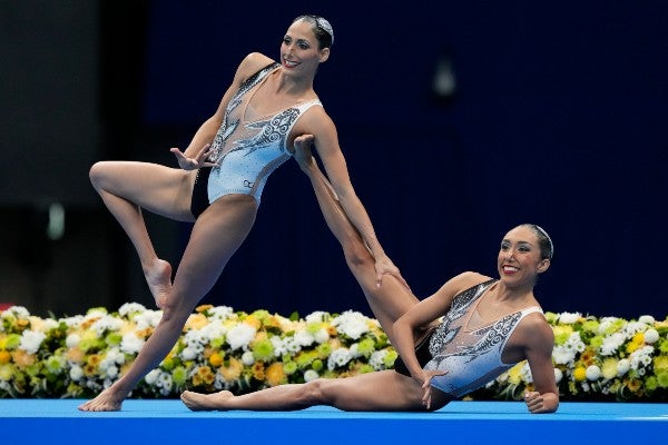 Nuria Diosdado y Joana Jiménez en competencia durante Tokio 2020