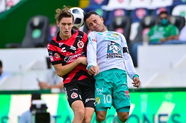 Luis 'Chapito' Montes durante partido frente a Xolos en el Apertura 2021