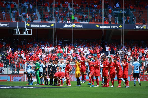 El protocolo previo al Toluca vs Tigres