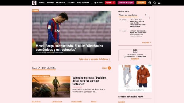 La Gazzetta dello Sport en Italia