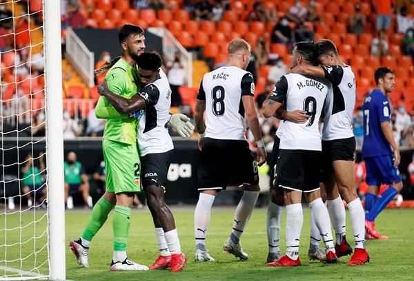 Valencia festeja la victoria