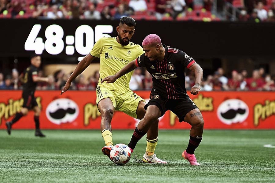 Josef Martínez en juego ante Nashville