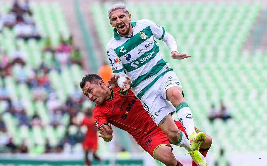 Valdés en juego ante Juárez FC