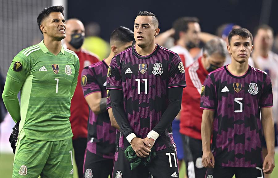 Juagdores de la Selección Mexicana, tras perder Final de Copa Oro