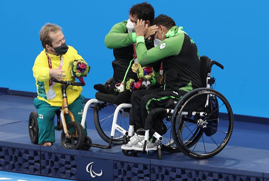 Arnulfo Castorena y Jesús Hernández consiguieron las medallas 299 y 300 en la historia Paralímpica de México