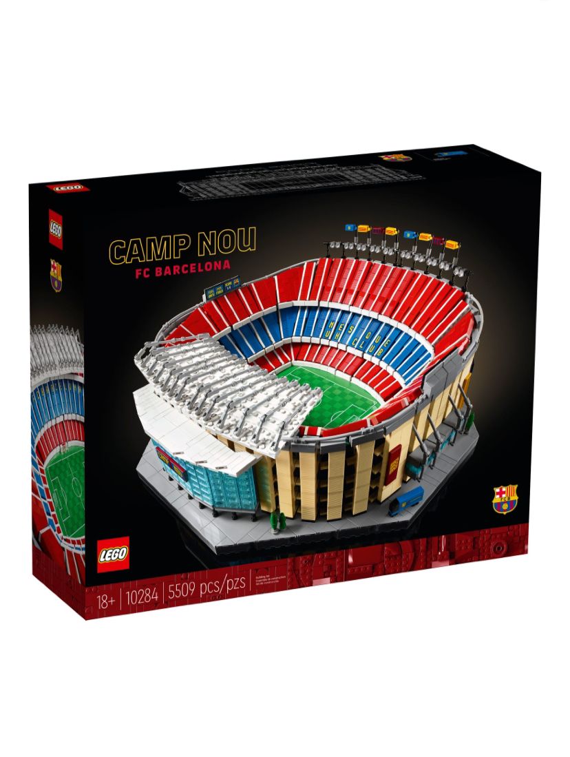 El Camp Nou en su caja