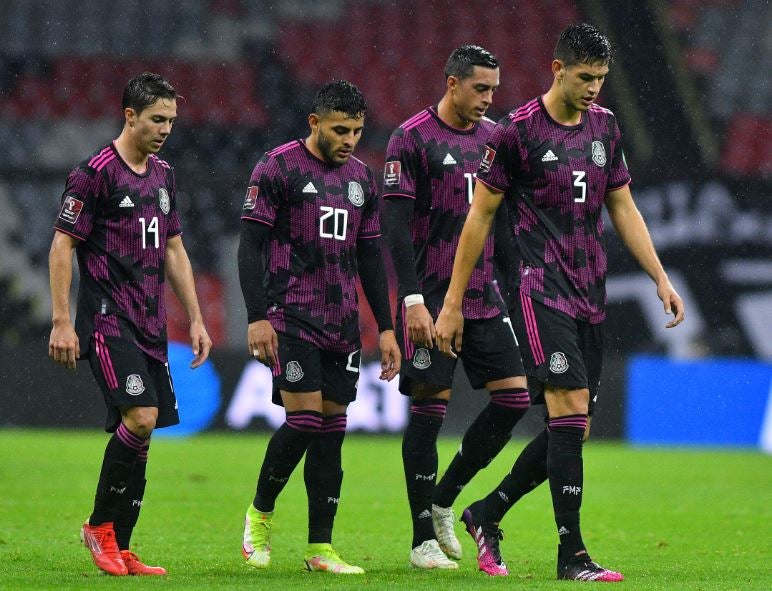 Jugadores del Tri, preocupados al descanso