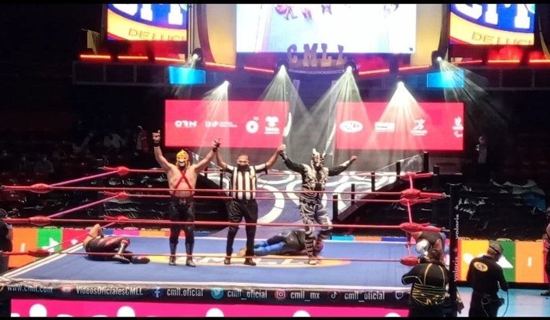 Función de CMLL fue interrumpida por fuerte sismo